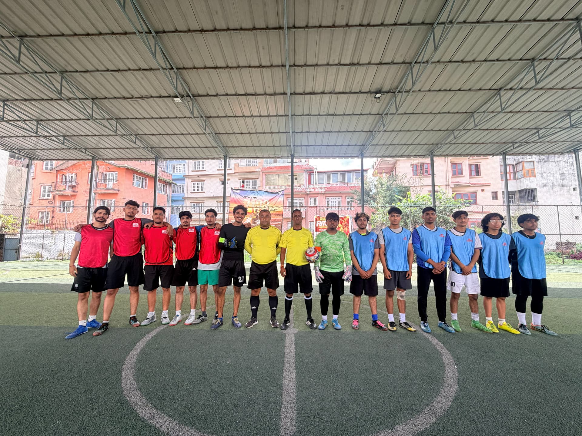 NAMI Higher Education student sports tournament and campus life.