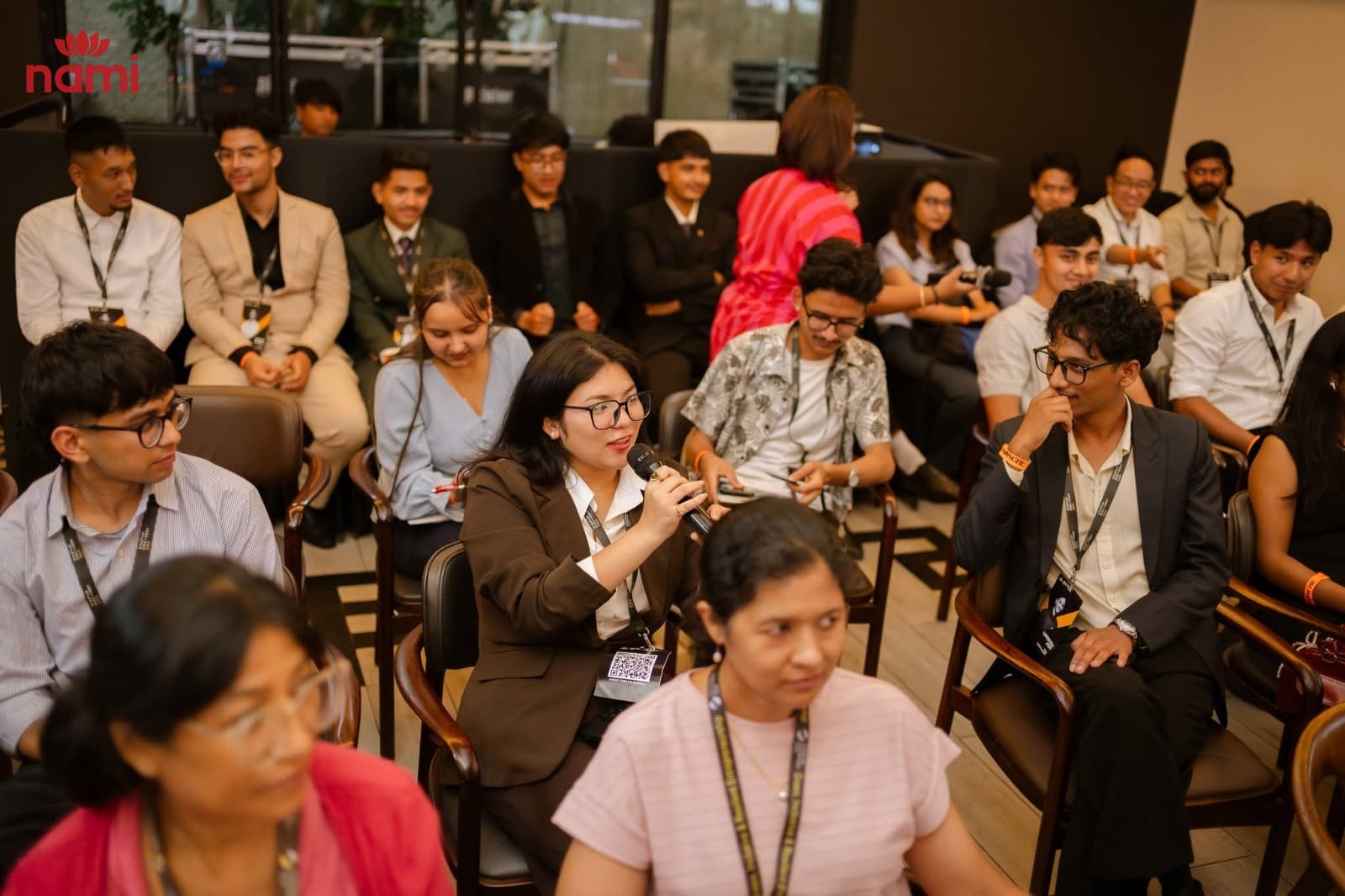 Industry partner panel discussion and career placement session at NAMI.
