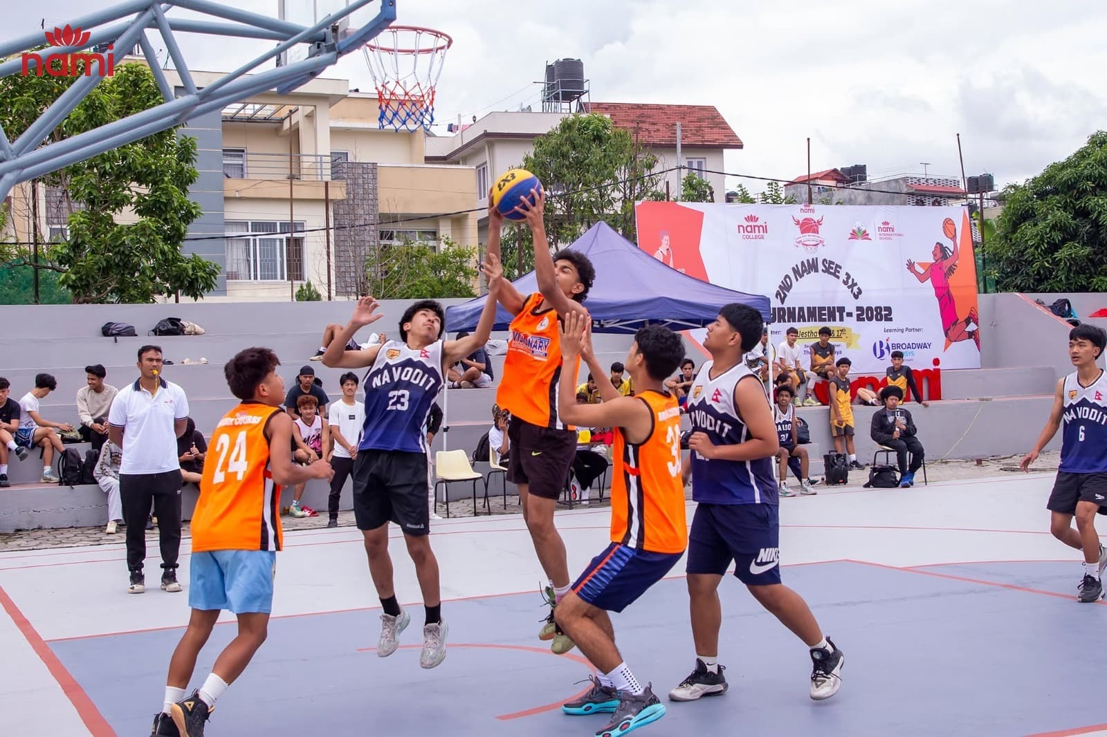 Indoor and outdoor sports facilities, courts, and athletic coaching at NAMI.